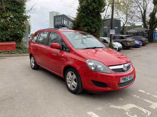 Vauxhall Zafira  1.6 16V Exclusiv MPV 5dr Petrol Manual Euro 5 (115 ps)