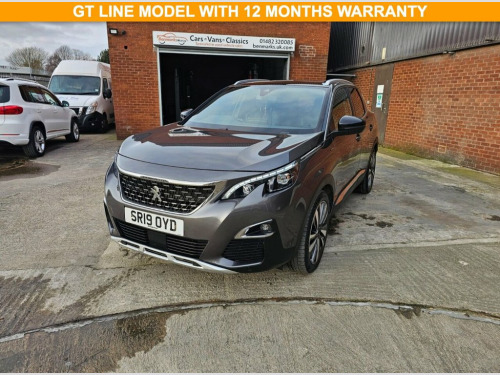 Peugeot 3008 Crossover  1.5 BlueHDi GT Line Premium SUV 5dr Diesel Manual 