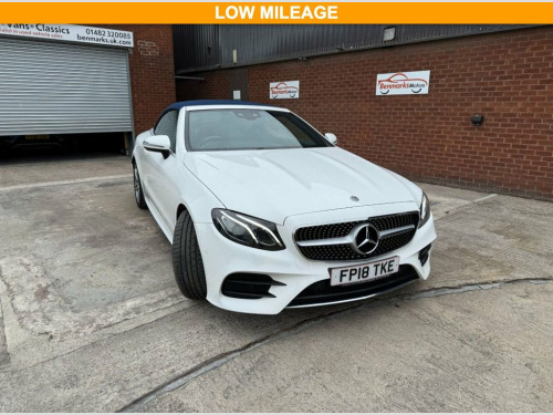 Mercedes-Benz E-Class  2.0 E220d AMG Line Cabriolet 2dr Diesel G-Tronic+ 