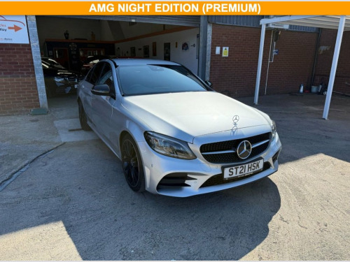 Mercedes-Benz C-Class  2.0 C220d AMG Line Night Edition (Premium) Saloon 