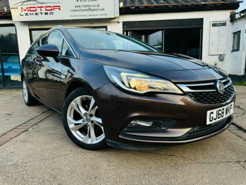 Vauxhall Astra  1.4i Turbo SRi Sports Tourer Auto Euro 6 (s/s) 5dr