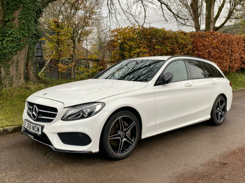 Mercedes-Benz C-Class C200 2.0 C200 AMG Line G-Tronic+ Euro 6 (s/s) 5dr
