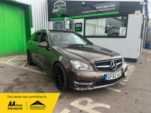 Mercedes-Benz C-Class C220 C220 CDI BlueEFFICIENCY AMG Sport 5dr Auto