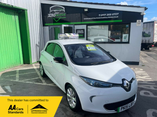 Renault Zoe  22kWh Dynamique Intens Hatchback 5dr Electric Auto (Battery Lease) (88 bhp)