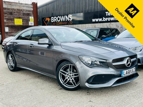 Mercedes-Benz CLA CLA 180 1.6 CLA 180 AMG LINE EDITION 4d 121 BHP