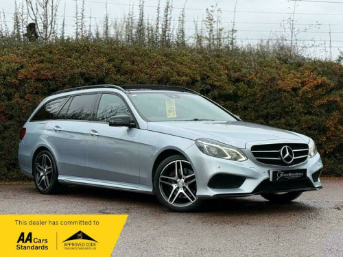 Mercedes-Benz E-Class E220 2.1 E220 BlueTEC AMG Night Edition (Premium) G-Tronic+ Euro 6 (s/s) 5dr 