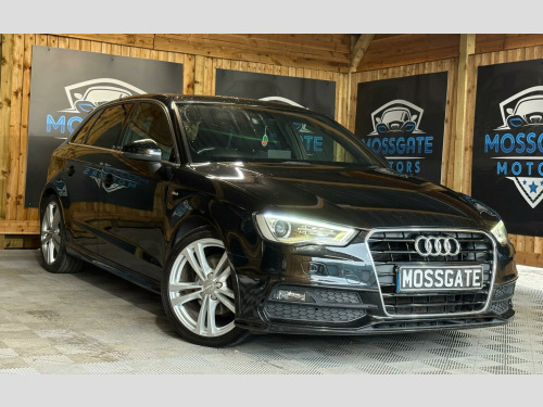 Audi A3  1.6 TDI S line Sportback S Tronic Euro 6 (s/s) 5dr (Nav)