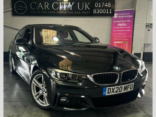 BMW 4 Series  2.0 420I M SPORT GRAN COUPE 4d 181 BHP