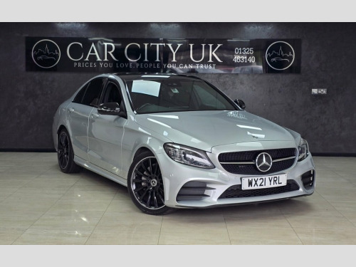 Mercedes-Benz C-Class  2.0 C 220 D AMG LINE NIGHT EDITION PREMIUM 4d 192 