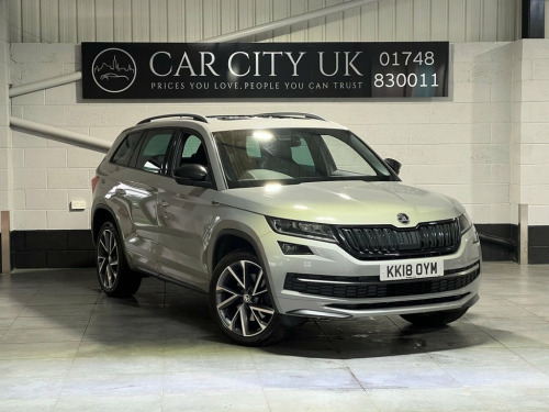 Skoda Kodiaq  2.0 SPORTLINE TDI DSG 5d 188 BHP *PANROOF - SATNAV