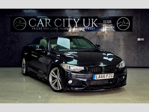 BMW 4 Series  2.0 420d M Sport Convertible 2dr Diesel Auto Euro 