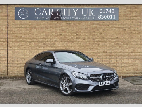 Mercedes-Benz C-Class C300 2.0 C300 AMG Line (Premium Plus) Coupe 2dr Petrol 