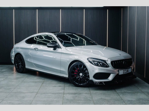 Mercedes-Benz C-Class C300 2.0 C300 AMG Line (Premium) Coupe 2dr Petrol 7G-Tr