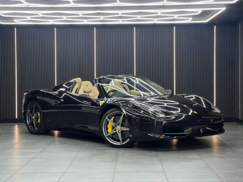 Ferrari 458  SPIDER DCT FULL FERRARI HISTORY*CARBON FIBRE*