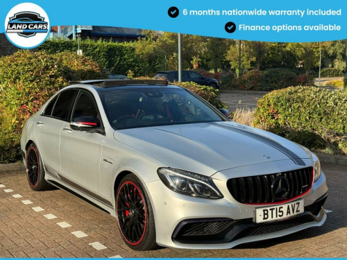 Mercedes-Benz C-Class  4.0 C63 V8 BiTurbo AMG S Edition 1 Saloon 4dr Petr