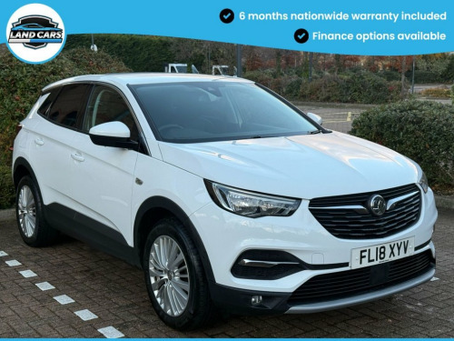 Vauxhall Grandland X  1.2 Turbo Sport Nav SUV 5dr Petrol Manual Euro 6 (