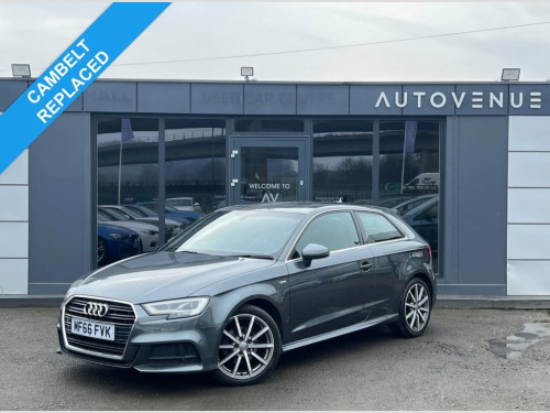 Audi A3  2.0 TDI S line Hatchback 3dr Diesel Manual Euro 6 