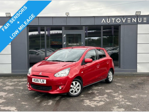 Mitsubishi Mirage  1.2 3 Hatchback 5dr Petrol CVT Euro 5 (s/s) (79 ps