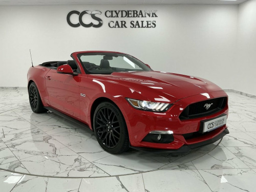 Ford Mustang  5.0 V8 GT Convertible 2dr Petrol SelShift Euro 6 (