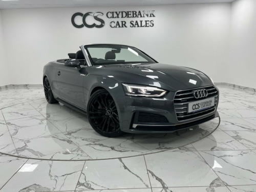 Audi A5  2.0 TFSI S line Convertible 2dr Petrol S Tronic qu