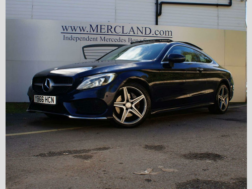 Mercedes-Benz C-Class  2.1 C 220 AMG Line Premium D Auto 2dr