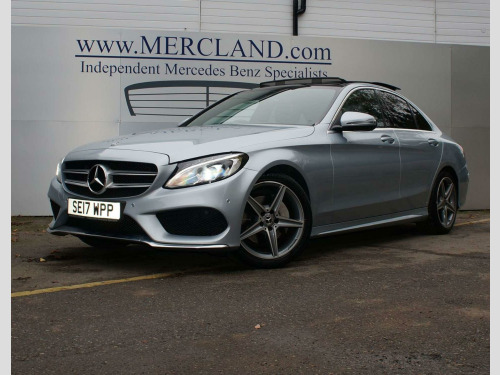 Mercedes-Benz C-Class  2.1 C 220 AMG Line Premium D Auto 4dr