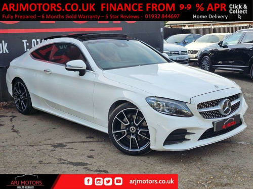 Mercedes-Benz C-Class  2.0 C220d AMG Line (Premium Plus) G-Tronic+ Euro 6 (s/s) 2dr