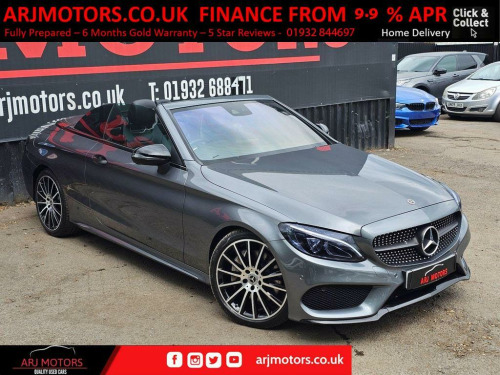 Mercedes-Benz C-Class 2.1 C250d AMG Line (Premium Plus) Cabriolet G-Tronic+ Euro 6 (s/s) 2dr