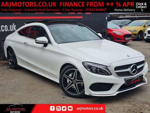 Mercedes-Benz C-Class  2.1 C220d AMG Line (Premium) G-Tronic+ Euro 6 (s/s) 2dr