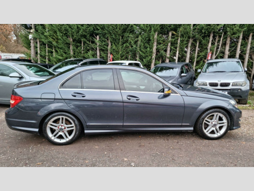 Mercedes-Benz C-Class C180 1.6 C180 BlueEfficiency AMG Sport G-Tronic+ Euro 5 (s/s) 4dr