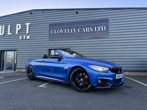 BMW 4 Series  3.0 435d M Sport Convertible 2dr Diesel Auto xDrive Euro 6 (s/s) (313 ps)