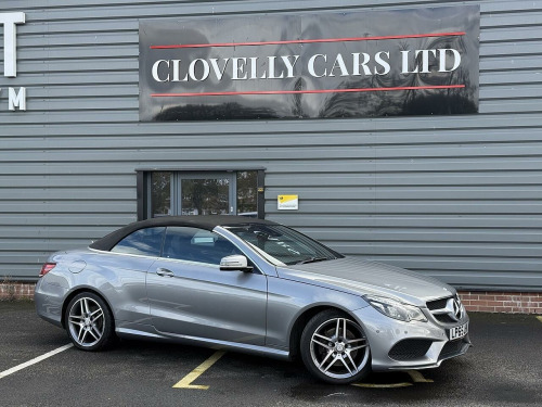 Mercedes-Benz E-Class E220 2.1 E220 BlueTEC AMG Line Cabriolet 2dr Diesel G-Tronic+ Euro 6 (s/s) (177 
