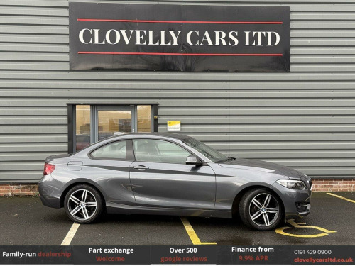 BMW 2 Series  2.0 218d Sport Coupe 2dr Diesel Auto Euro 6 (s/s) (150 ps) 