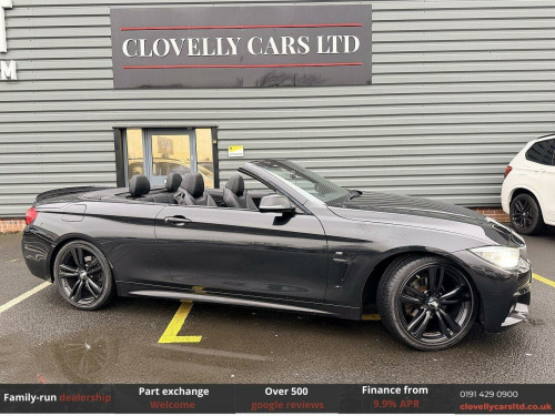 BMW 4 Series  2.0 420i M Sport Convertible 2dr Petrol Auto Euro 6 (s/s) (184 ps) 