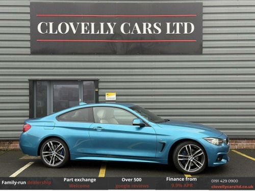 BMW 4 Series  2.0 420d M Sport Coupe 2dr Diesel Auto xDrive Euro 6 (s/s) (190 ps) 
