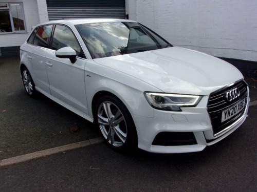 Audi A3  1.0 TFSI 30 S line Sportback Euro 6 (s/s) 5dr