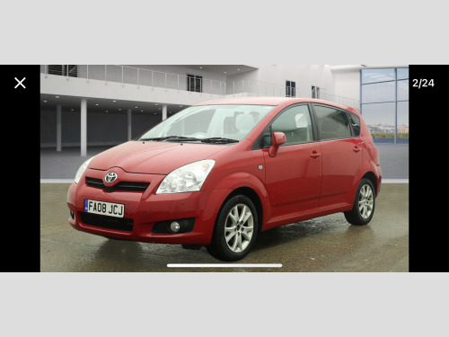 Toyota Corolla  1.8 SR MPV 5dr Petrol Multimode (179 g/km, 127 bhp) 