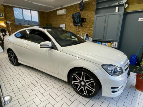 Mercedes-Benz C-Class C180 1.6 C180 AMG Sport Plus Euro 6 (s/s) 2dr