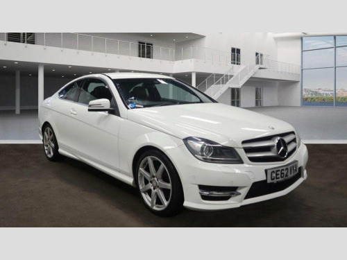 Mercedes-Benz C-Class C180 1.6 C180 BlueEfficiency AMG Sport G-Tronic+ Euro 5 (s/s) 2dr