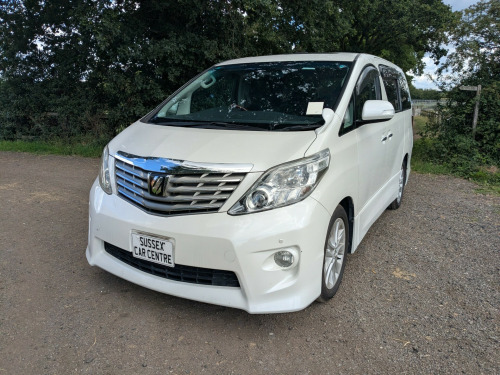 Toyota Alphard  3.5 V6 twin sunroofs cruise control 