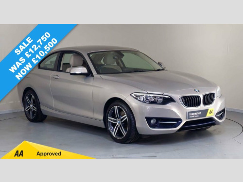 BMW 2 Series  2.0 220I SPORT 2d 181 BHP