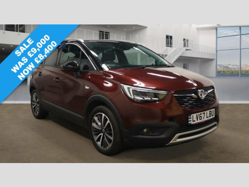 Vauxhall Crossland X  1.2 ULTIMATE ECOTEC S/S 5d 109 BHP ULEZ+PAN ROOF+S