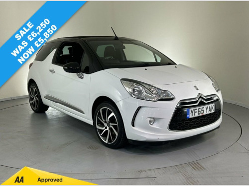 DS DS 3  1.2 PURETECH DSTYLE NAV S/S 3d 109 BHP ULEZ FREE+L