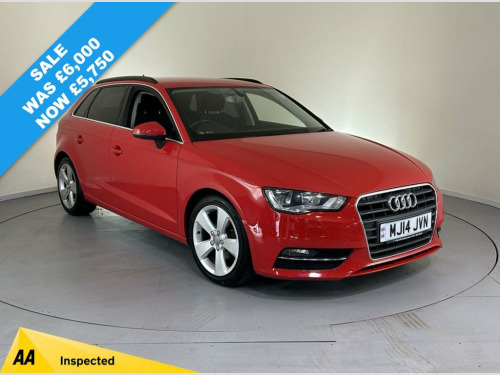 Audi A3  1.4 TFSI Sport Sportback 5dr Petrol Manual Euro 5 