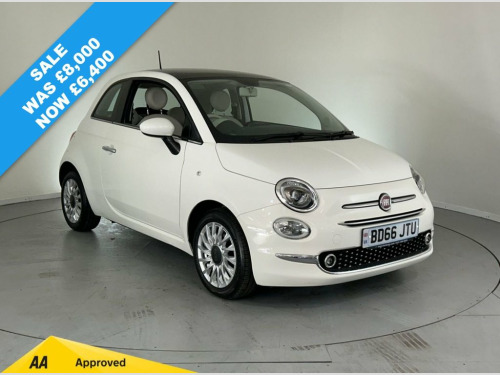 Fiat 500  1.2 Lounge Hatchback 3dr Petrol Manual Euro 6 (s/s