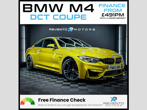 BMW M4  3.0 BiTurbo Coupe 2dr Petrol DCT Euro 6 (s/s) (431