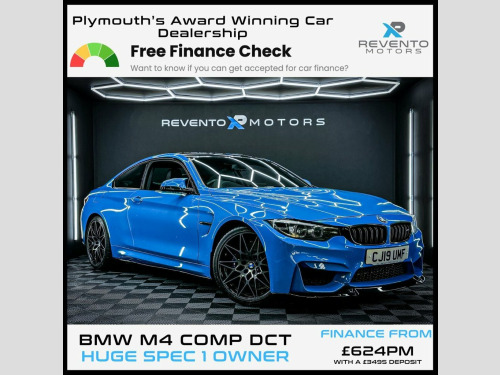 BMW M4  3.0 BiTurbo GPF Competition Coupe 2dr Petrol DCT E