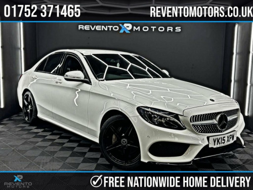 Mercedes-Benz C-Class C200 2.0 C200 AMG Line Saloon 4dr Petrol Manual Euro 6 