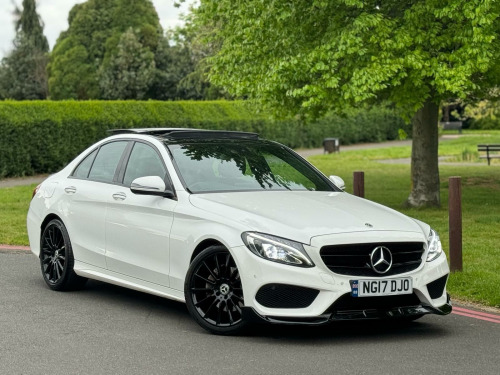 Mercedes-Benz C-Class  2.1 C220d AMG Line (Premium Plus) G-Tronic+ Euro 6 (s/s) 4dr