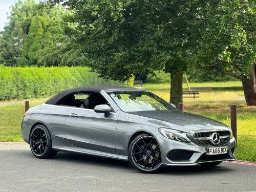 Mercedes-Benz C-Class 2.1 C220d AMG Line (Premium Plus) Cabriolet G-Tronic+ Euro 6 (s/s) 2dr